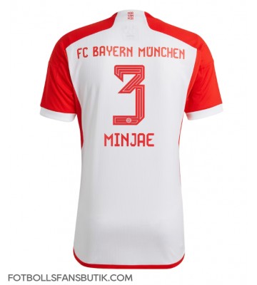 Bayern Munich Kim Min-jae #3 Replika Hemmatröja 2023-24 Kortärmad